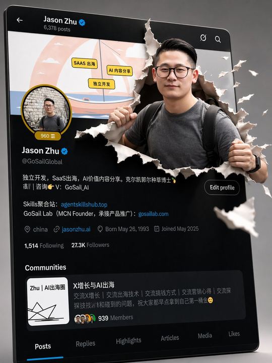 3D 弹出式个人资料页面插图