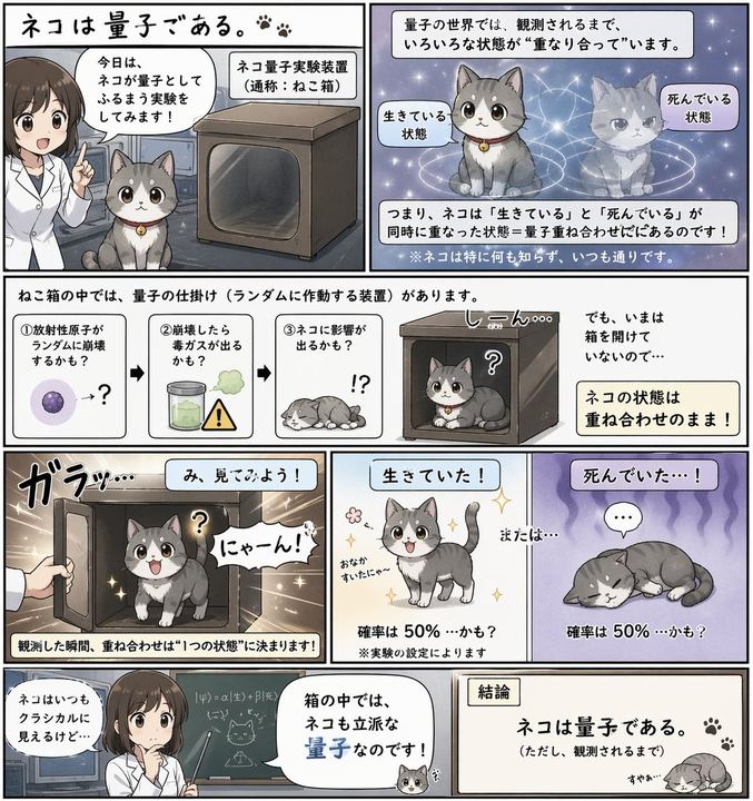 量子猫漫画