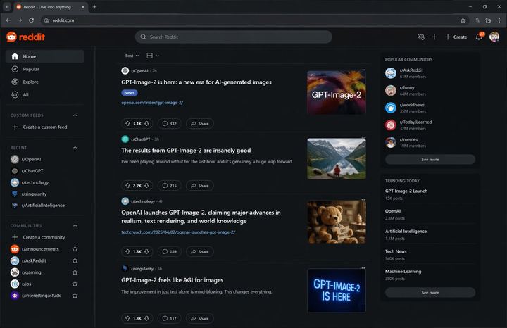 假设性新闻主页
