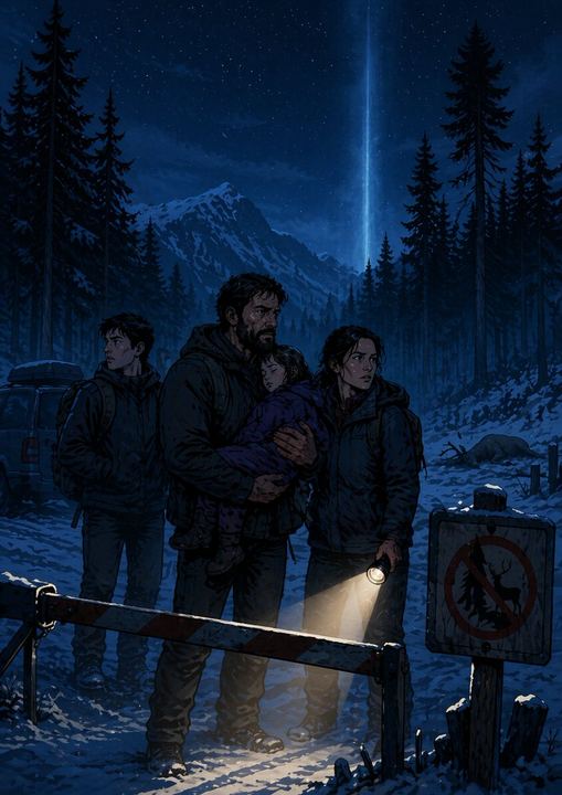 暗夜森林惊悚小说封面