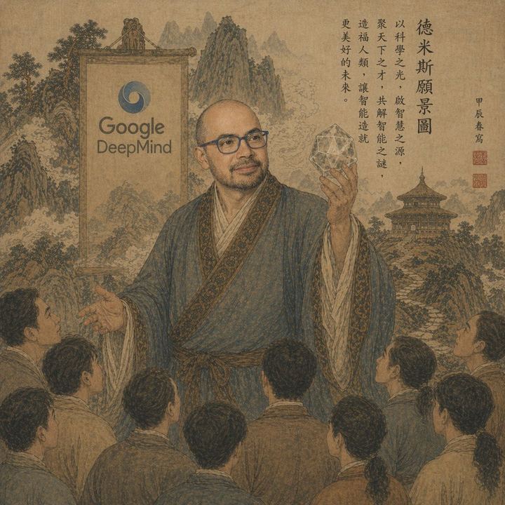 Ancient Scroll Google DeepMind Vision