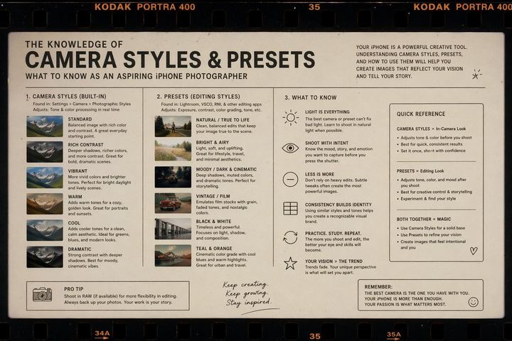 电影风格教学图示