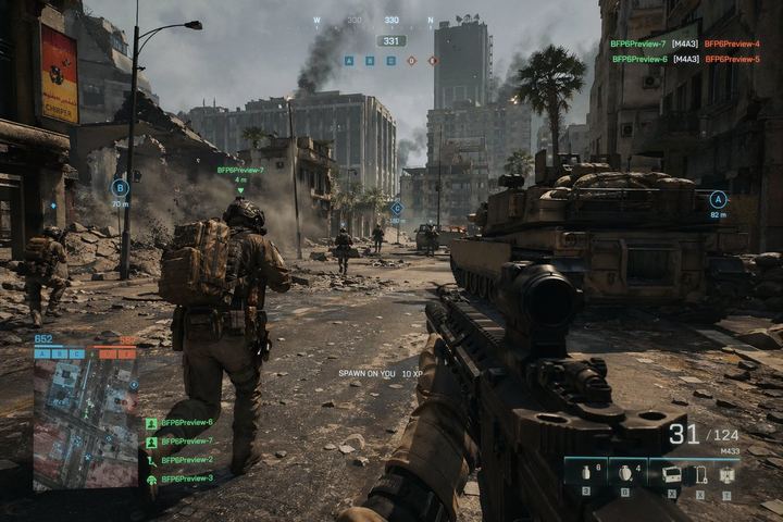 Battlefield 游戏内截图提示词