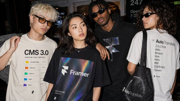 编辑风格街头潮流周边