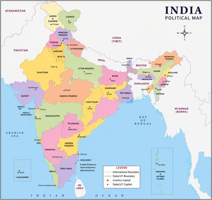 政治地图可视化