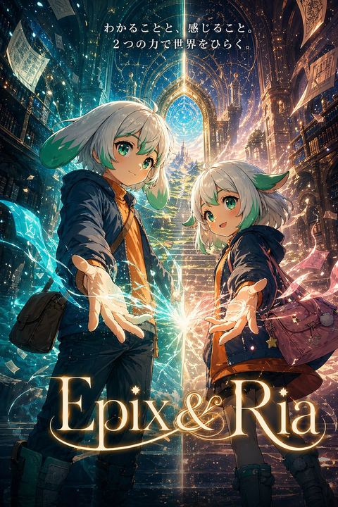 Epix & Ria 奇幻图书馆海报