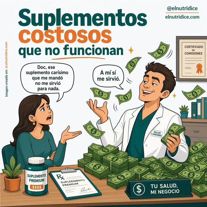 讽刺昂贵补剂的漫画