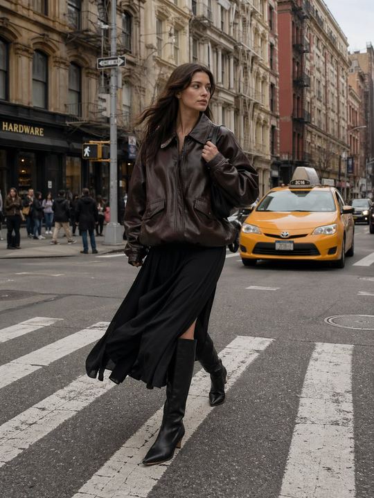 城市街头时尚摄影