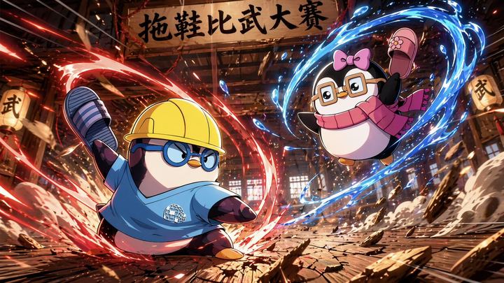 企鹅武道馆对决