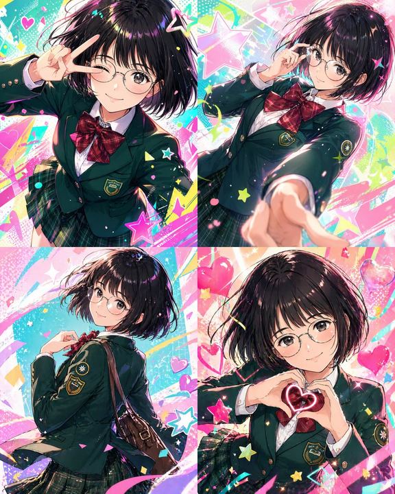 角色色彩与风格调整