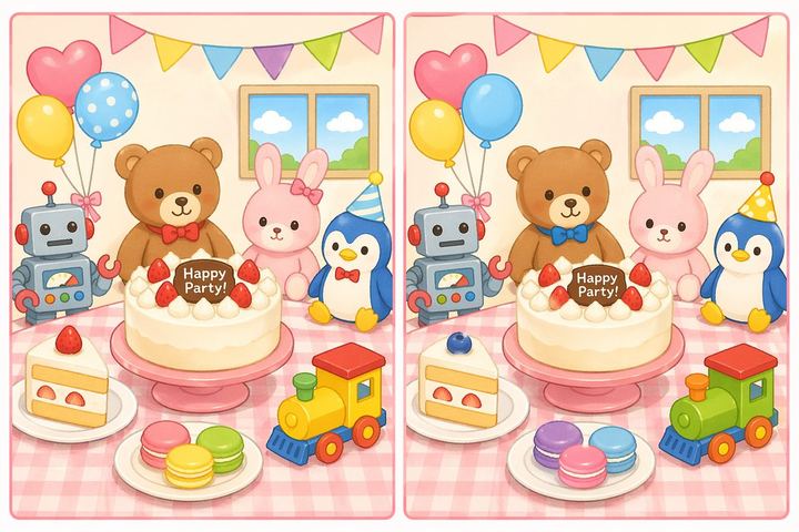 “找不同”益智游戏生成器