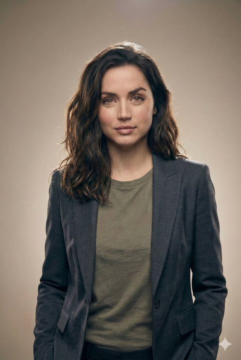 西装革履的杂志风摄影棚肖像