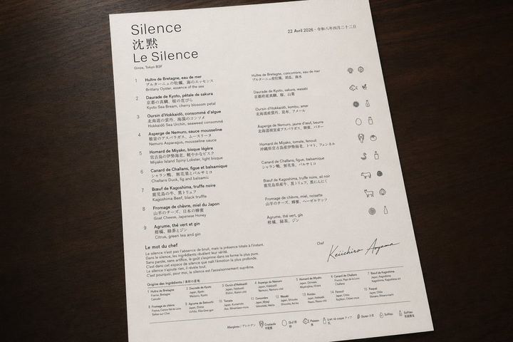 奢华双语品鉴菜单摄影