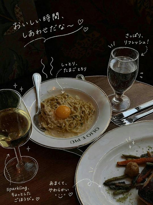 涂鸦风格温馨餐厅餐桌照片