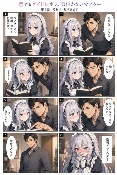 八格女仆机器人恋爱漫画