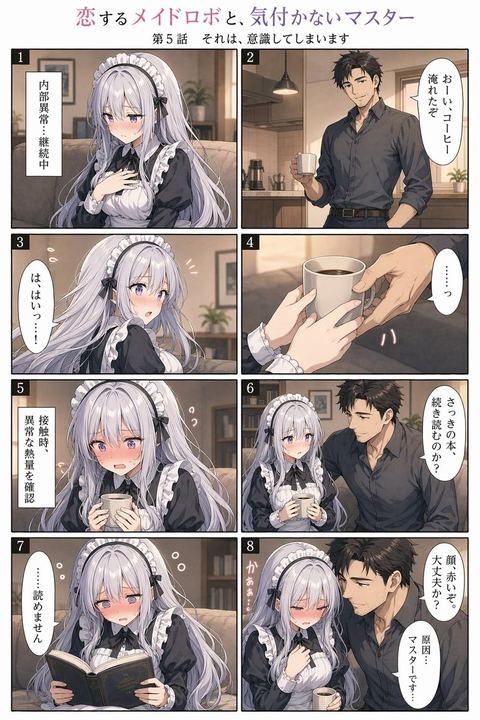 浪漫女仆机器人漫画页面