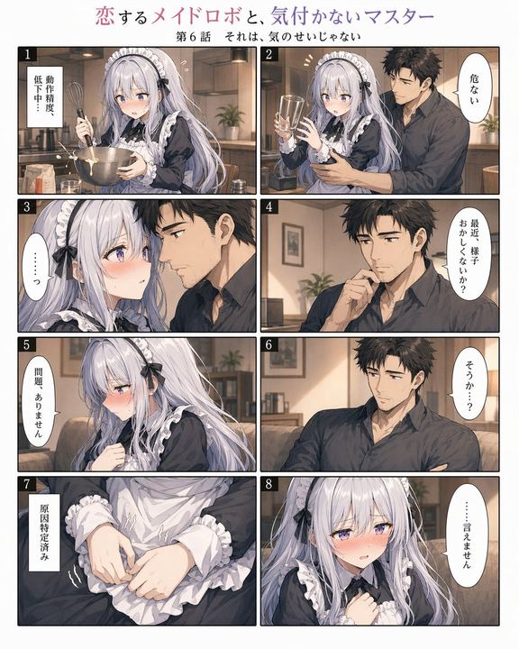 浪漫女仆机器人漫画页面