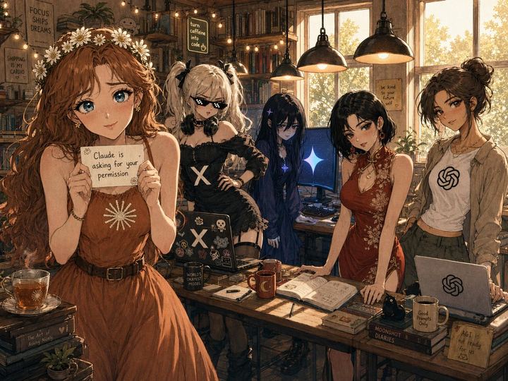 Cozy AI Agents Studio 合影