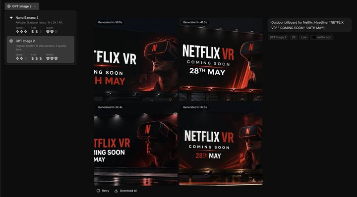 广告概念 UI 品牌指南