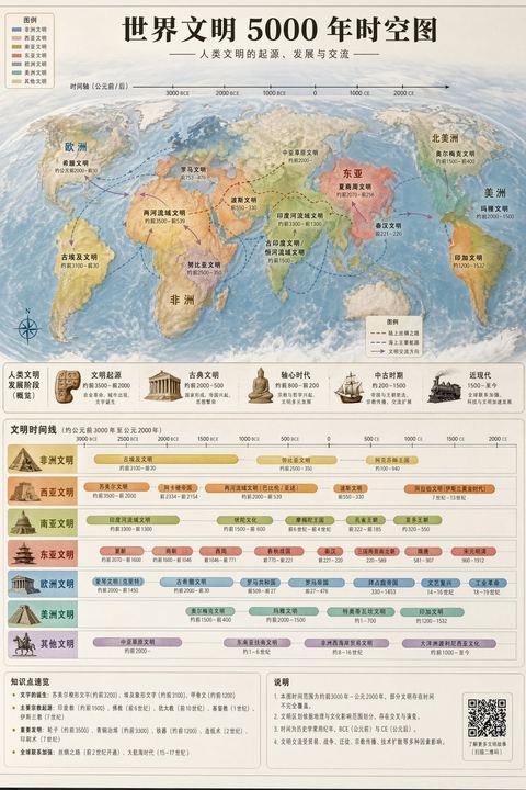 世界文明时空地图