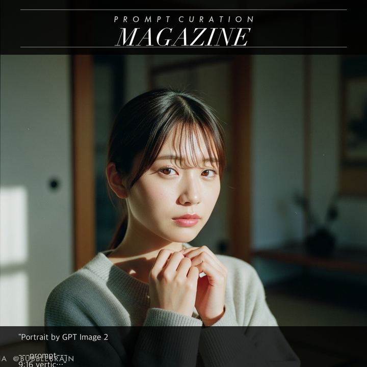 日式富士胶片风格人像