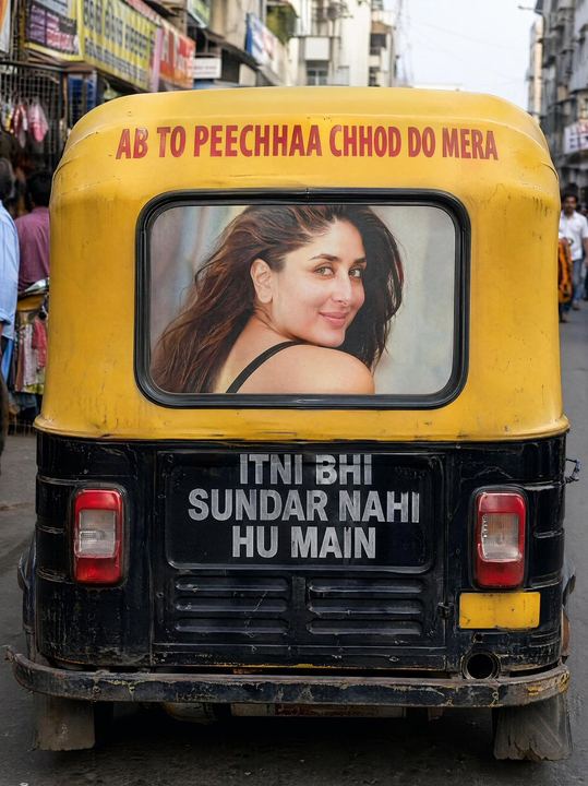 印度机动三轮车街头摄影