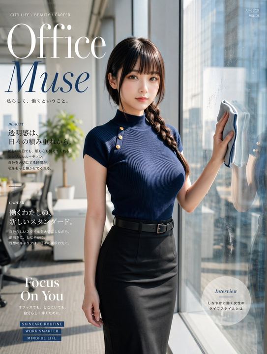 Office Muse 时尚封面