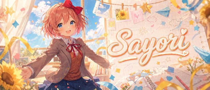 梦幻动漫风 Sayori 横幅
