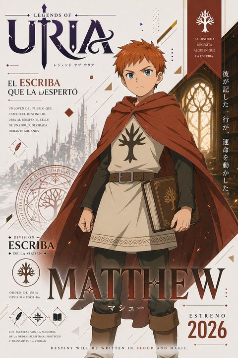 奇幻动漫角色海报