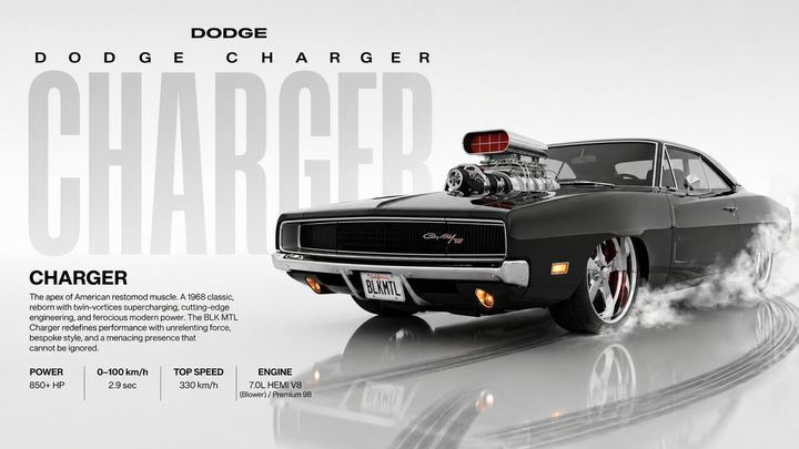 动态汽车海报重构