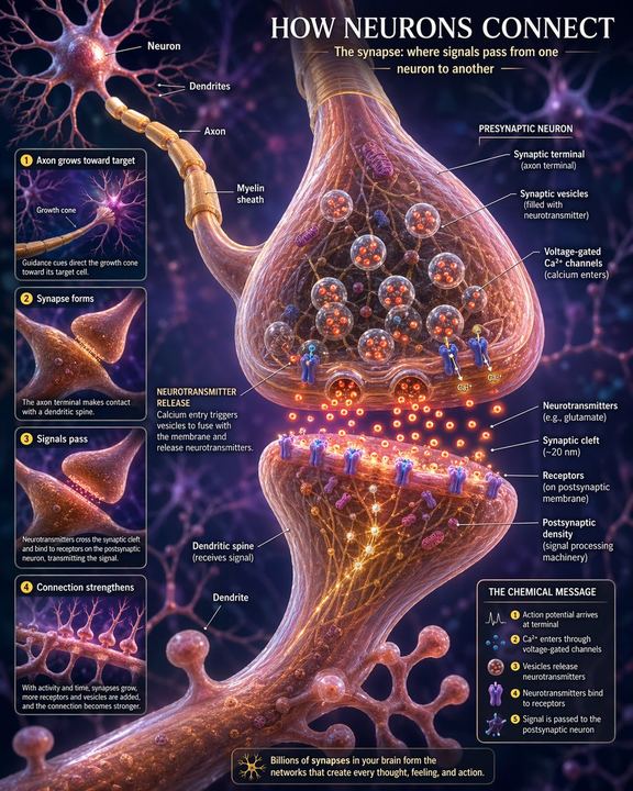 神经元连接可视化
