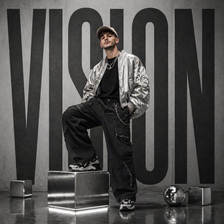 未来感街头服饰宣传海报