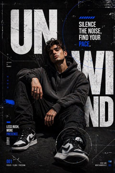 城市街头风时尚海报