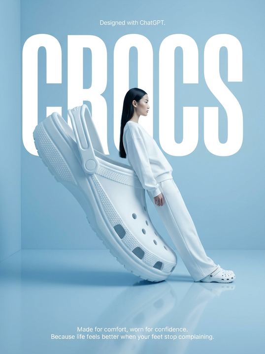 超现实主义高级时装品牌海报