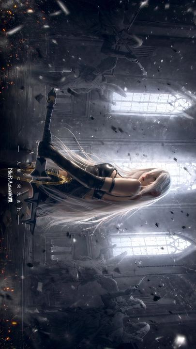 哥特风仿生人战士大教堂主视觉图