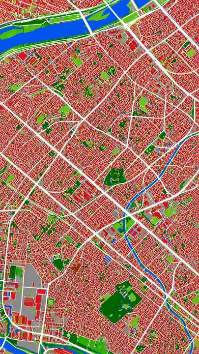 航拍图转土地覆盖图