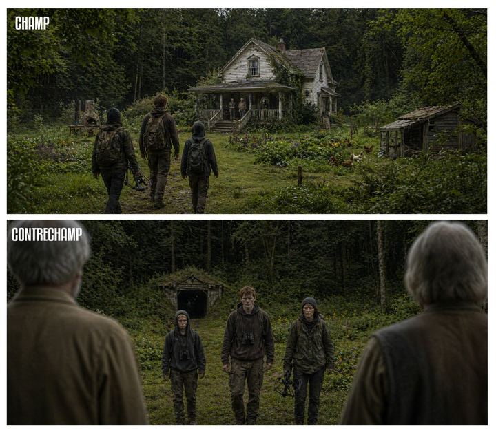 电影级正反打双联画